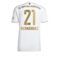 Bayern Munich Lucas Hernandez #21 Fotballklær Bortedrakt 2022-23 Kortermet
